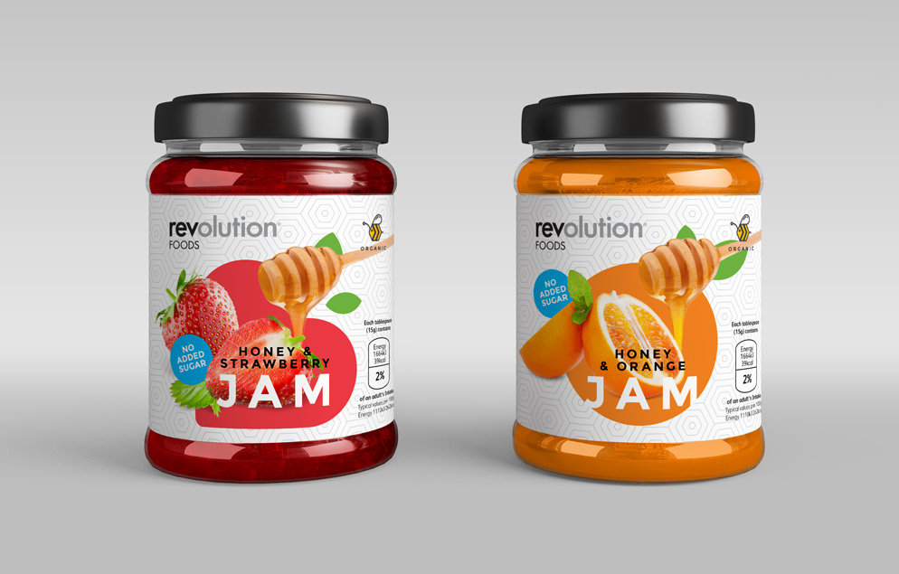 Jam Jar Packaging Design