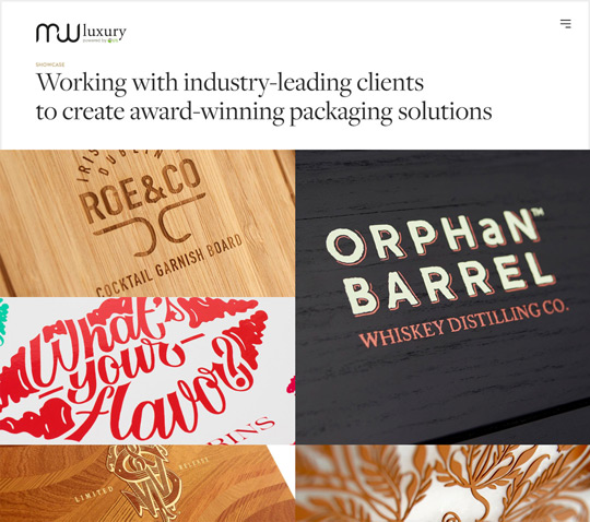 MW Luxury Packaging Design and Branding Agency