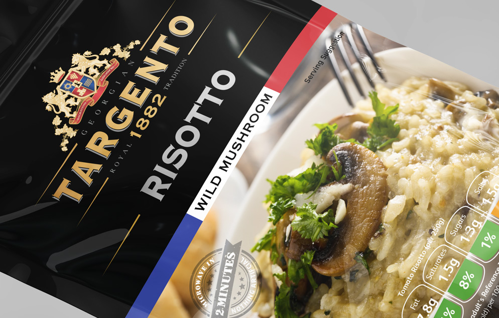Risotto Packaging Design