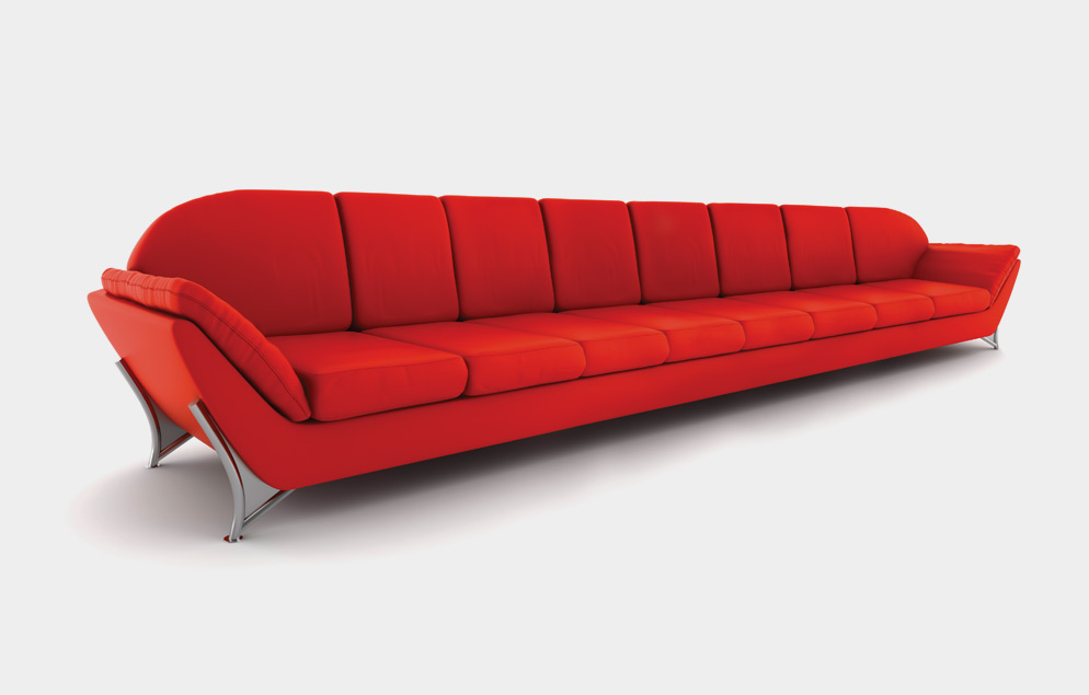 Sofa Advertising Design